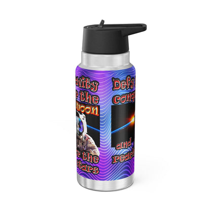 defy conquer reach - Gator Tumbler, 32oz  (purple wave)