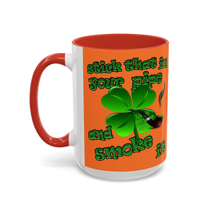 celtics logo - Accent Mug (crusta)