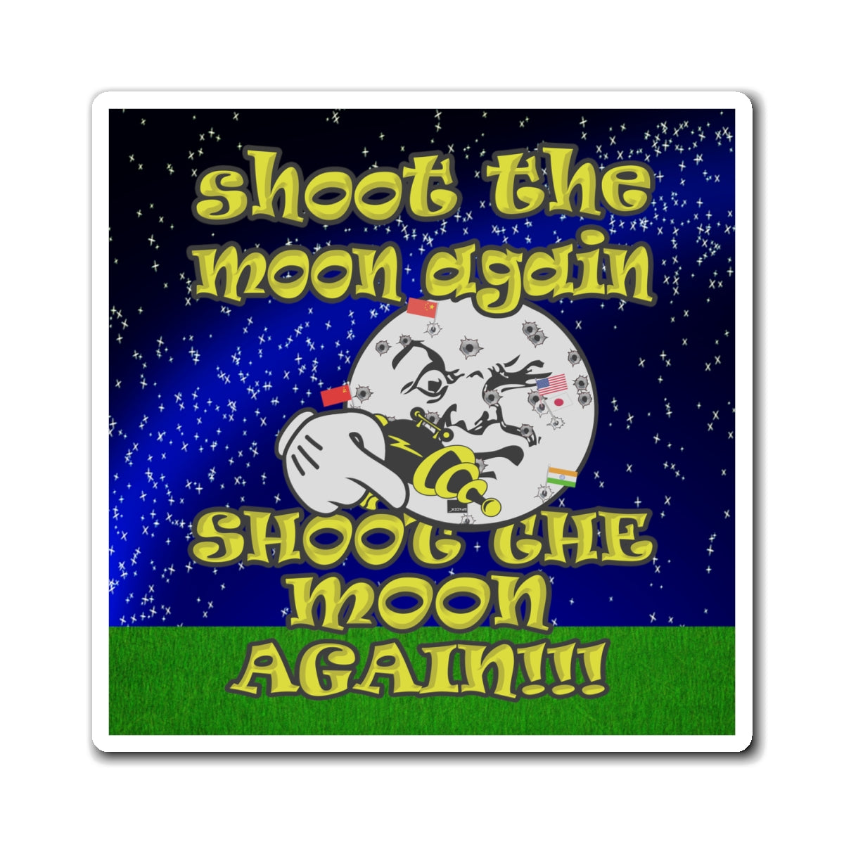 shoot the moon again - Magnets - ('snoops' background)