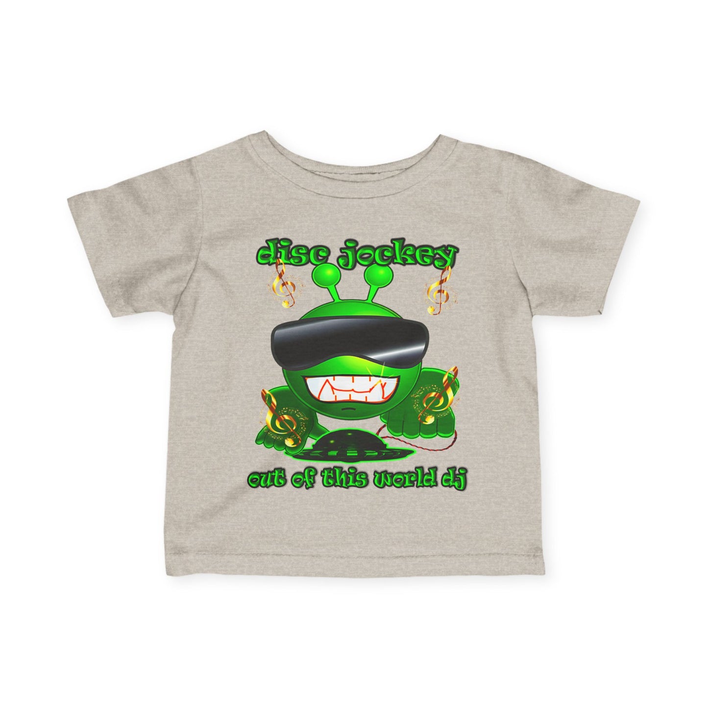 disc jockey - Infant Fine Jersey Tee