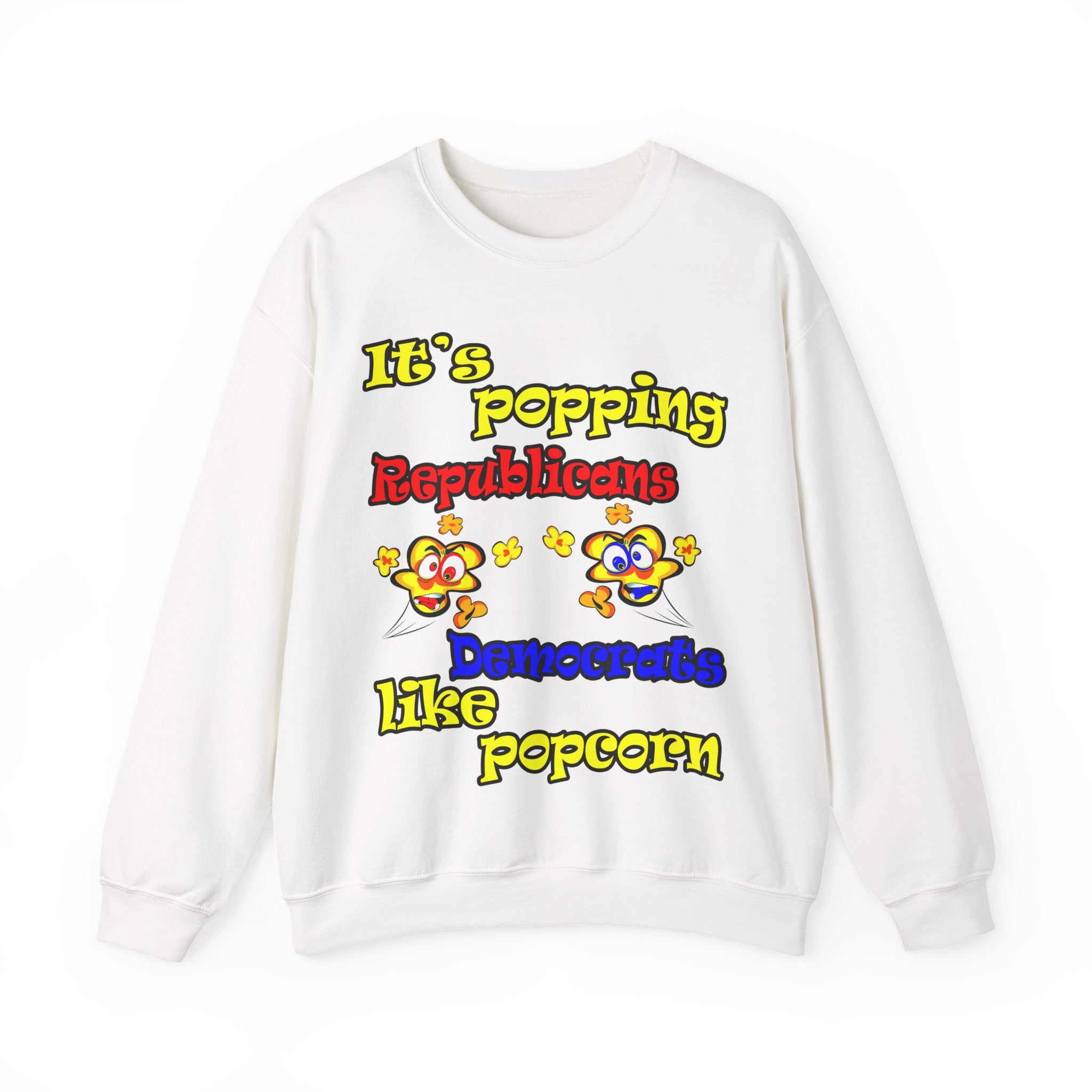 popping like popcorn - Unisex Heavy Blend™ Crewneck Sweatshirt