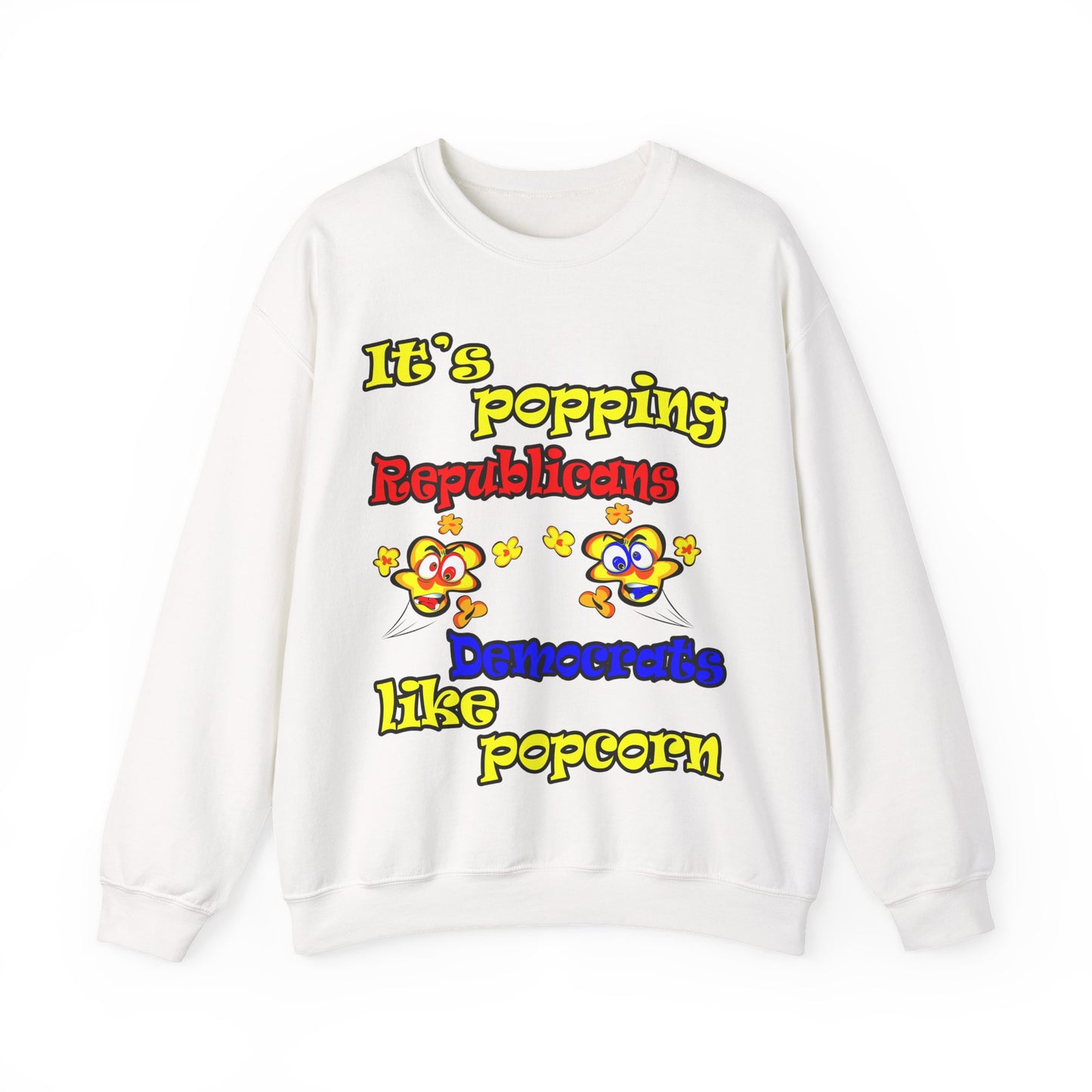 popping like popcorn - Unisex Heavy Blend™ Crewneck Sweatshirt