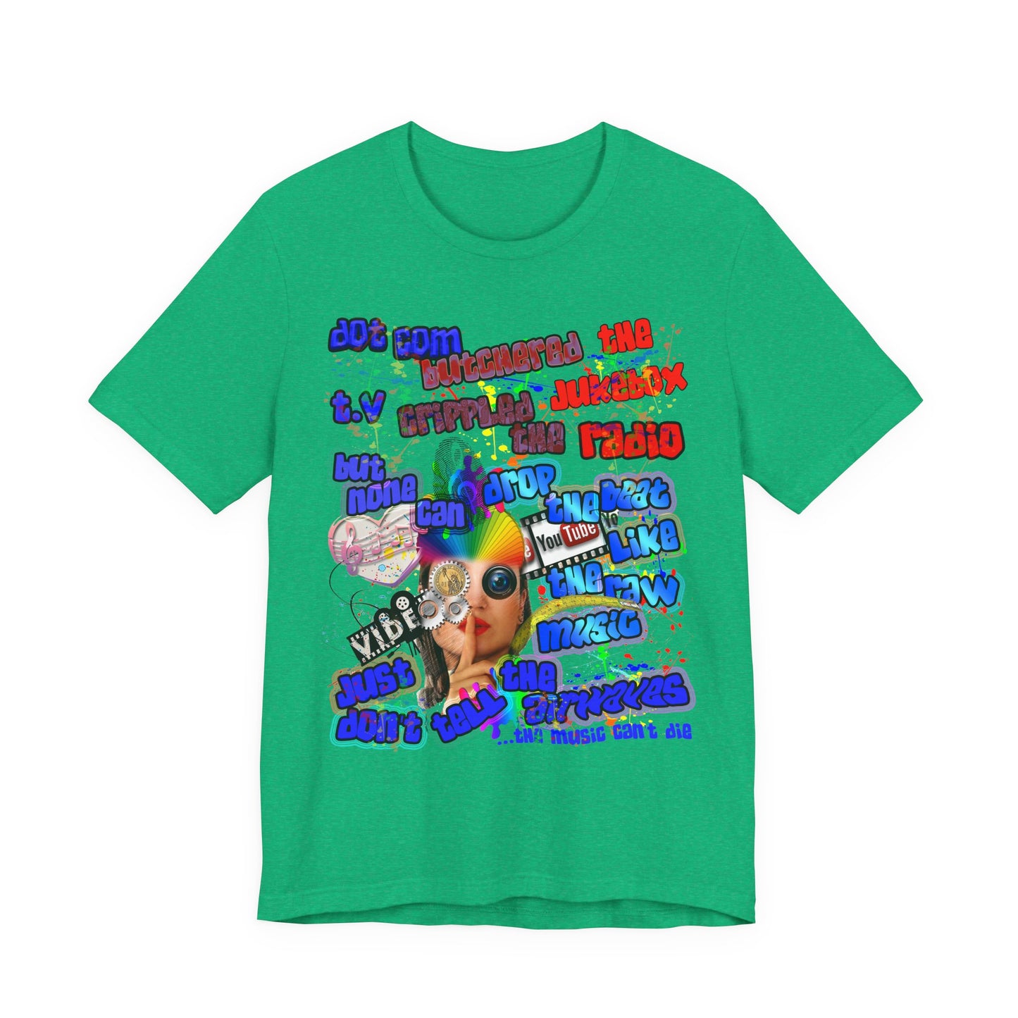 drop the beat - Unisex Jersey Short Sleeve Tee
