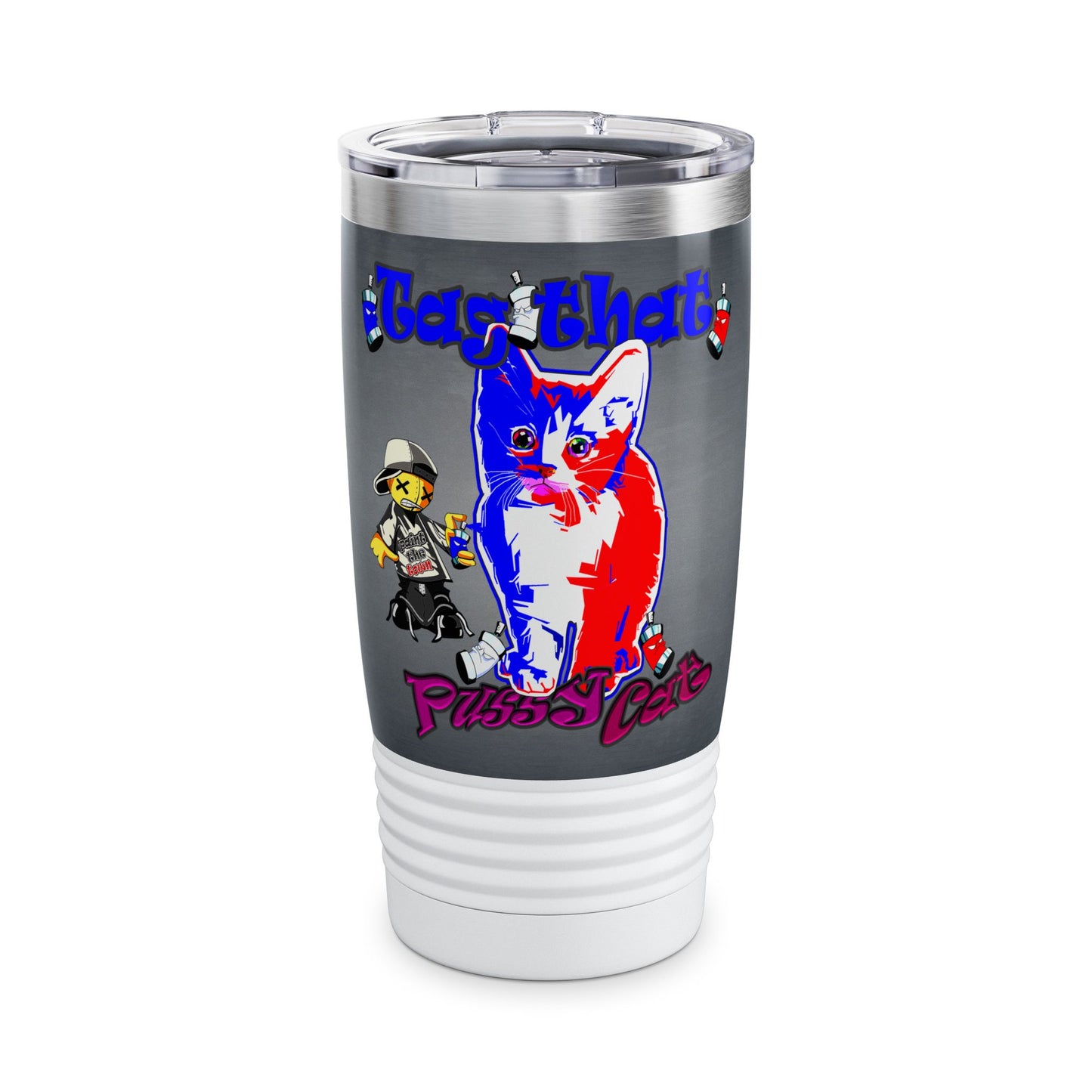 tag that - Ringneck Tumbler, 20oz (grey-light grey)