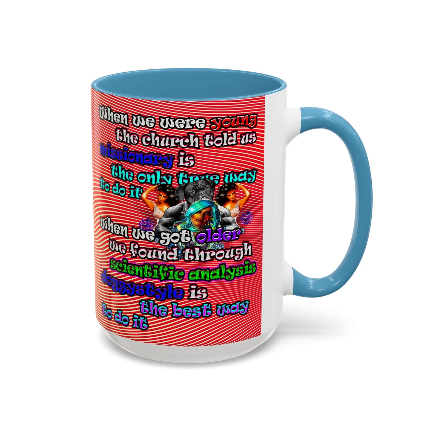 doggystyle - Accent Mug (yellow-orange wave)