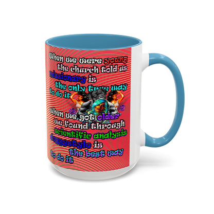 doggystyle - Accent Mug (yellow-orange wave)