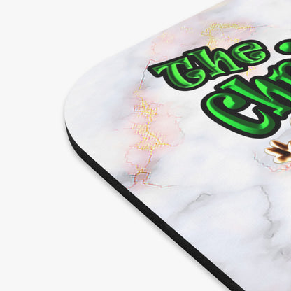 christmas spirits of boston - Mouse Pad (Rectangle) (white marble)