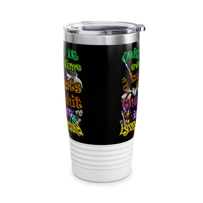 the bum's shit - Ringneck Tumbler, 20oz (black)