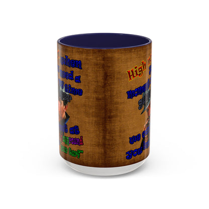 high noon - Accent Mug (brown papyrus)