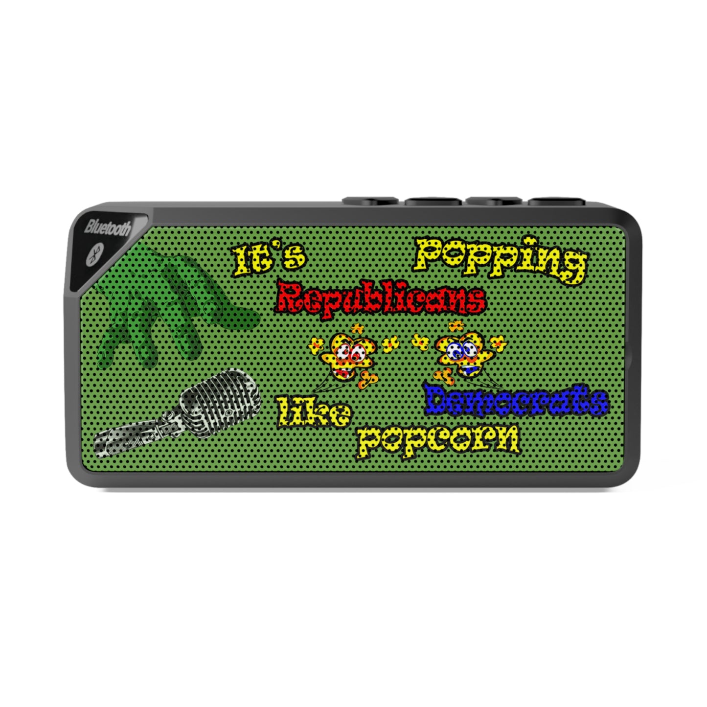 popping like popcorn - Jabba Bluetooth Speaker (green)