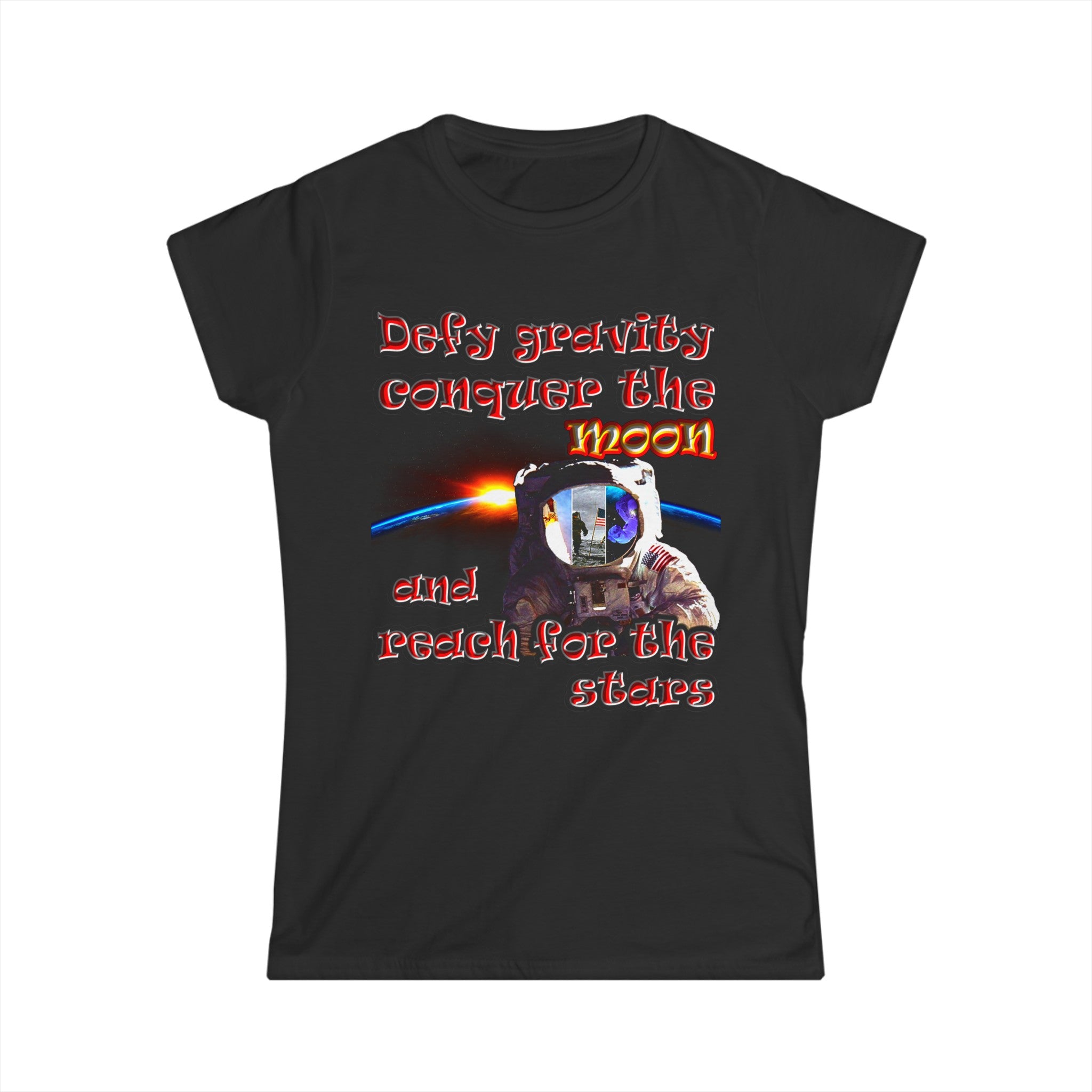 defy conquer reach - Women's Softstyle Tee