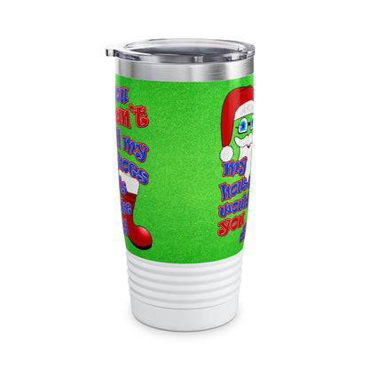 santa's shoes - Ringneck Tumbler, 20oz (green turf)