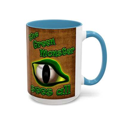 green monster - Accent Mug (brown papyrus)