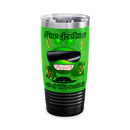 disc jockey - Ringneck Tumbler, 20oz (green turf)