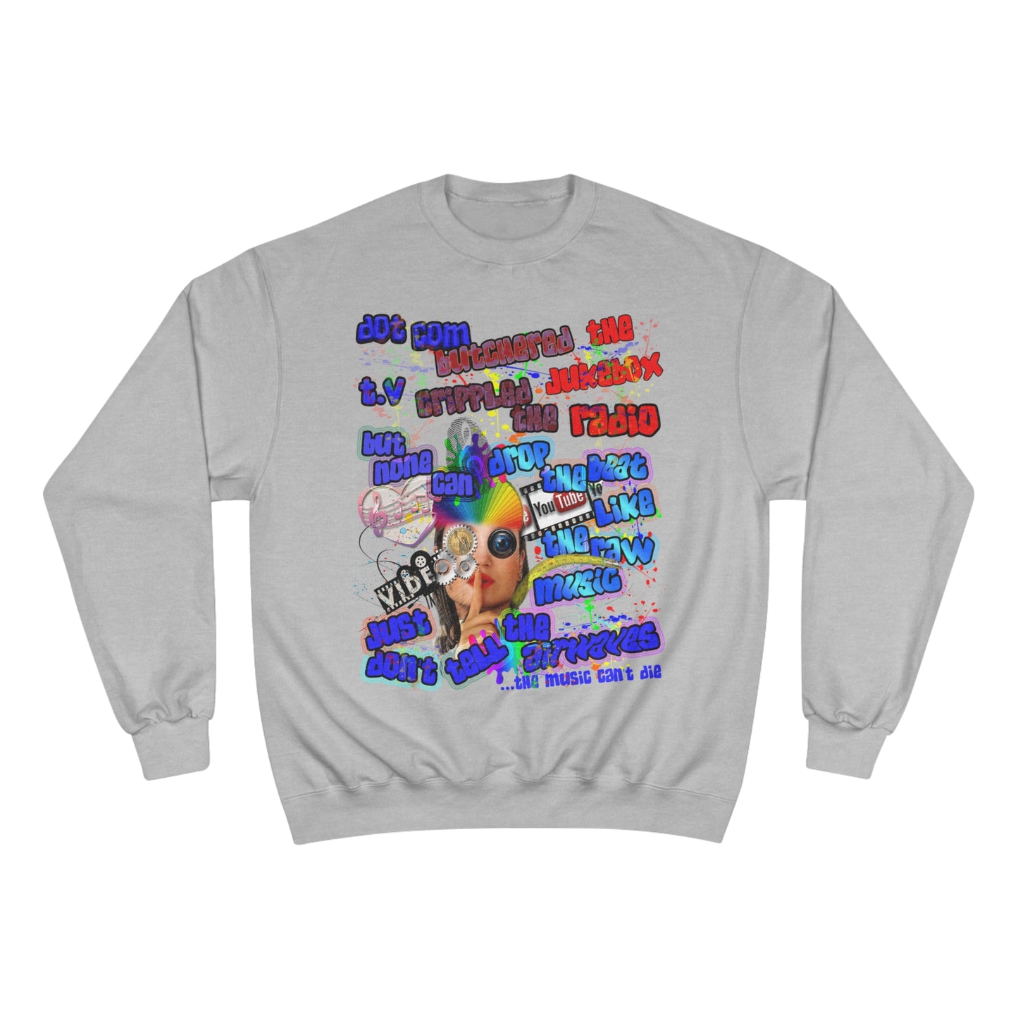 drop the beat - Champion Sweatshirt