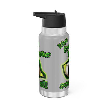 green monster - Gator Tumbler, 32oz (light grey)