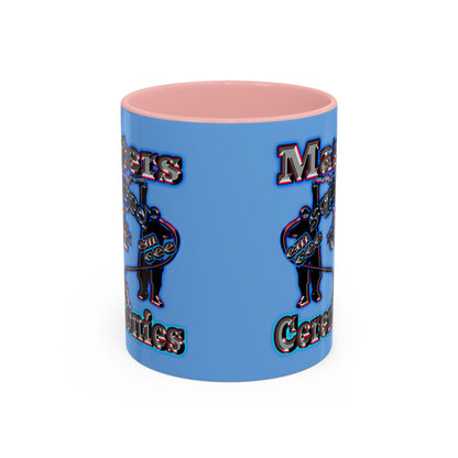 em cee squared - Accent Mug (light blue)