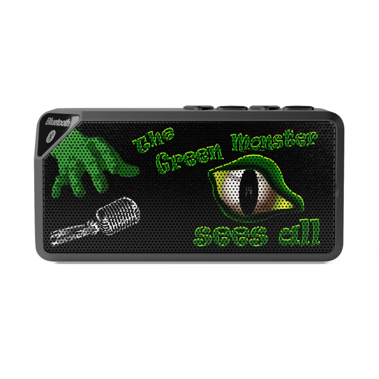 green monster - Jabba Bluetooth Speaker
