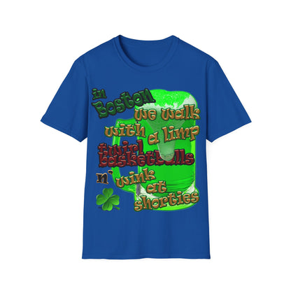 celtics logo - Unisex Softstyle T-Shirt