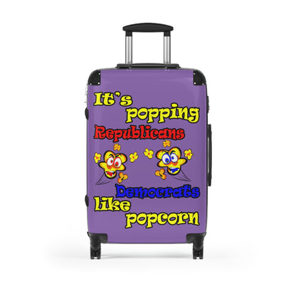 popping like popcorn - Suitcase (light purple)