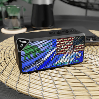 shoot for the stars - Jabba Bluetooth Speaker (blue-white wave)