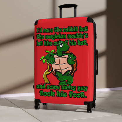 turtle race - Suitcase (red)