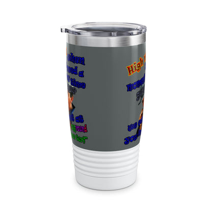 high noon - Ringneck Tumbler, 20oz (dark grey)