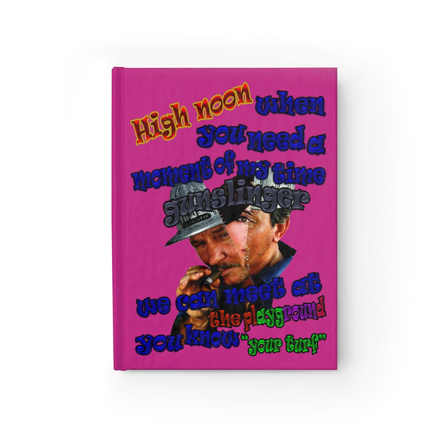 high noon - journal-lined (pink)