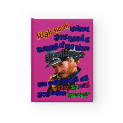 high noon - journal-lined (pink)