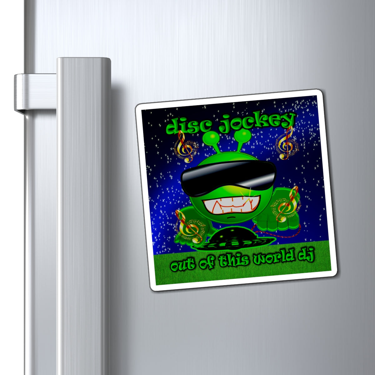 disc jockey - Magnets - ('snoops' background)