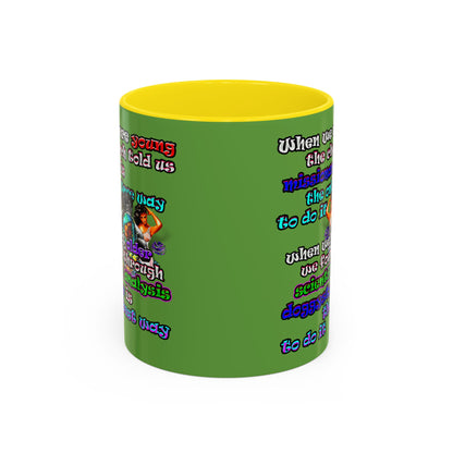 doggystyle - Accent Mug (green)