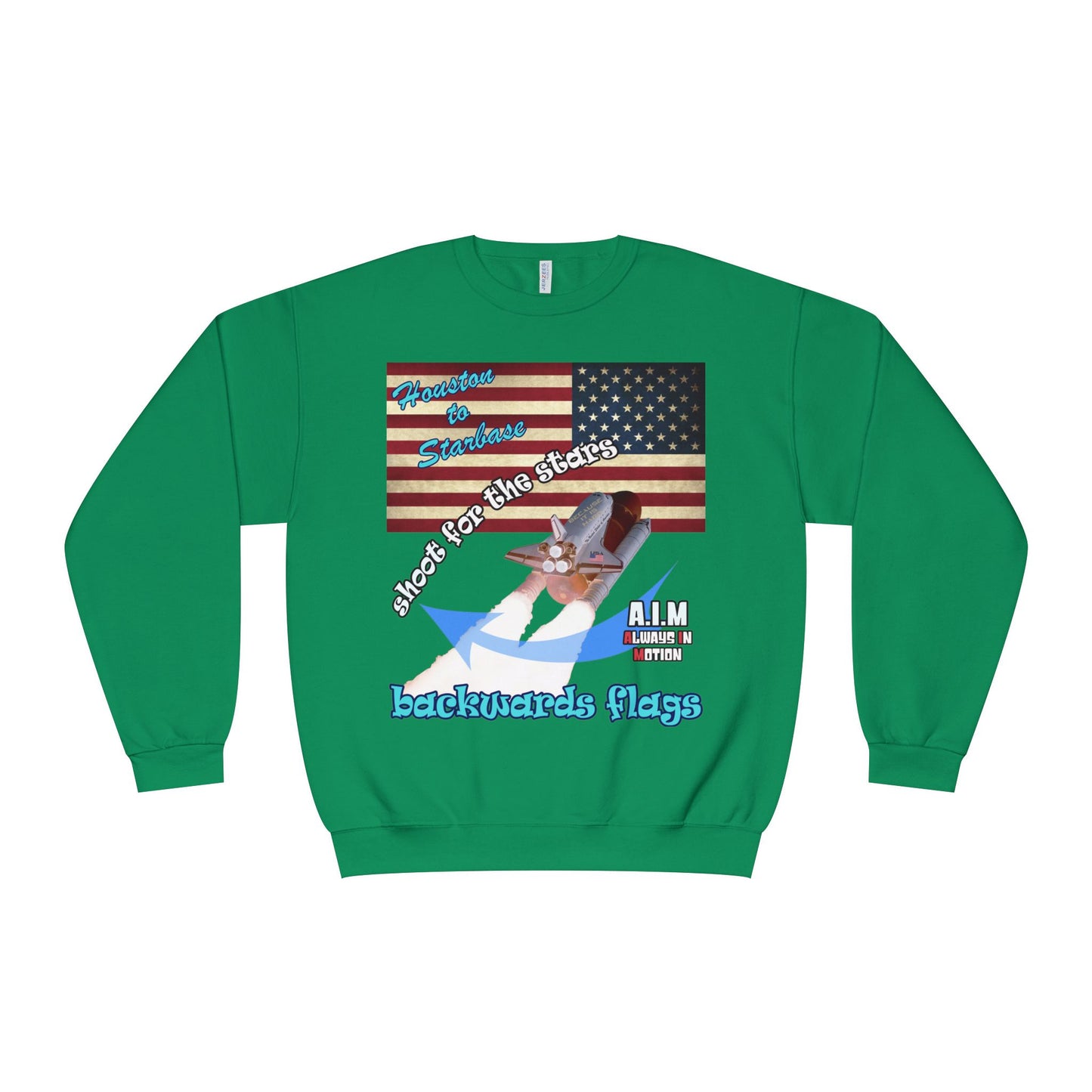 shoot for the stars - Unisex NuBlend® Crewneck Sweatshirt