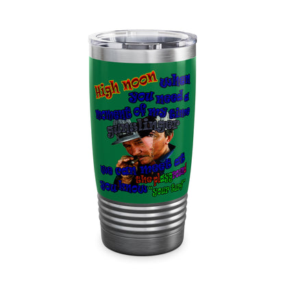 high noon - Ringneck Tumbler, 20oz (dark green)