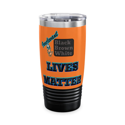 irrelevant - Ringneck Tumbler, 20oz (crusta)