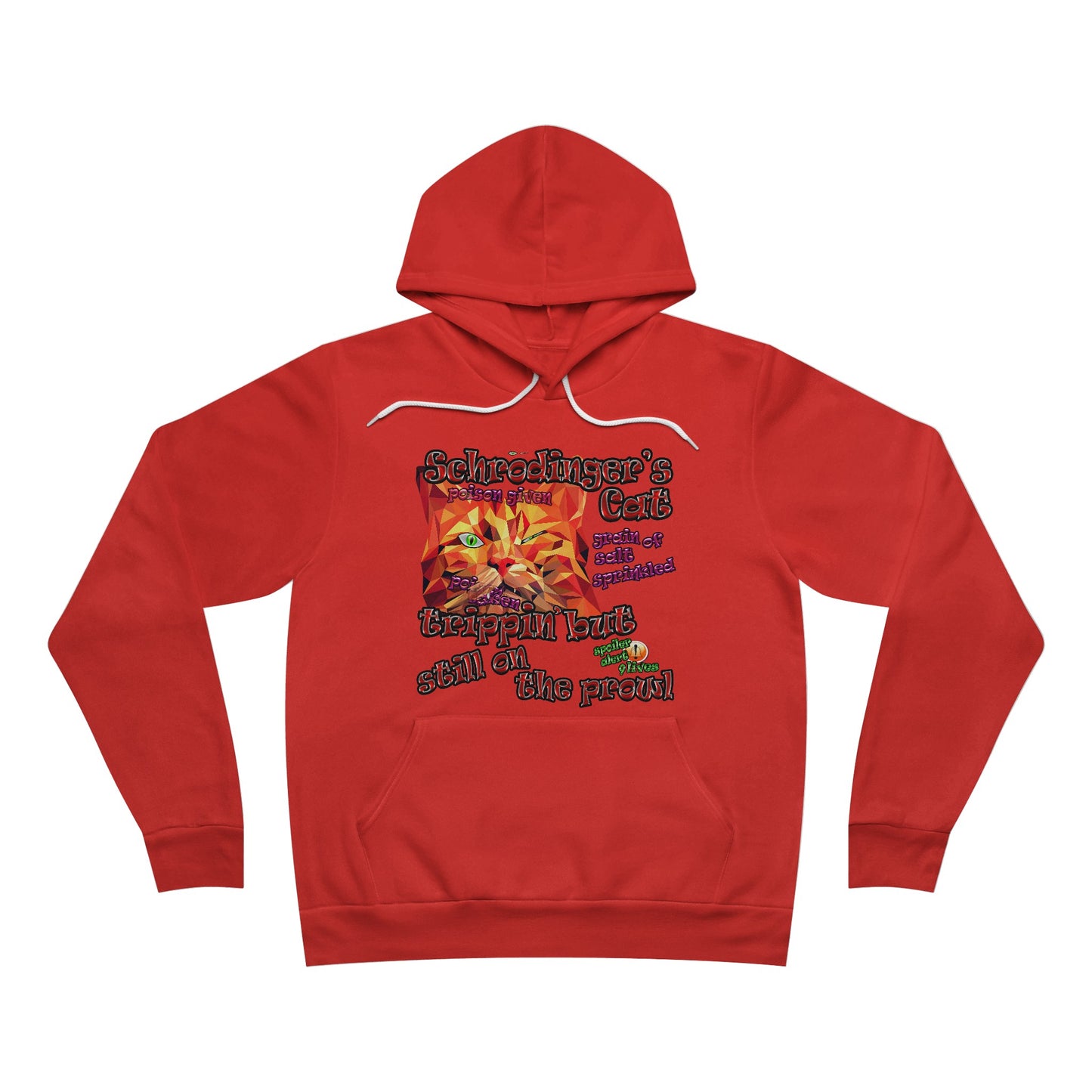 schrodinger's cat - Unisex Sponge Fleece Pullover Hoodie