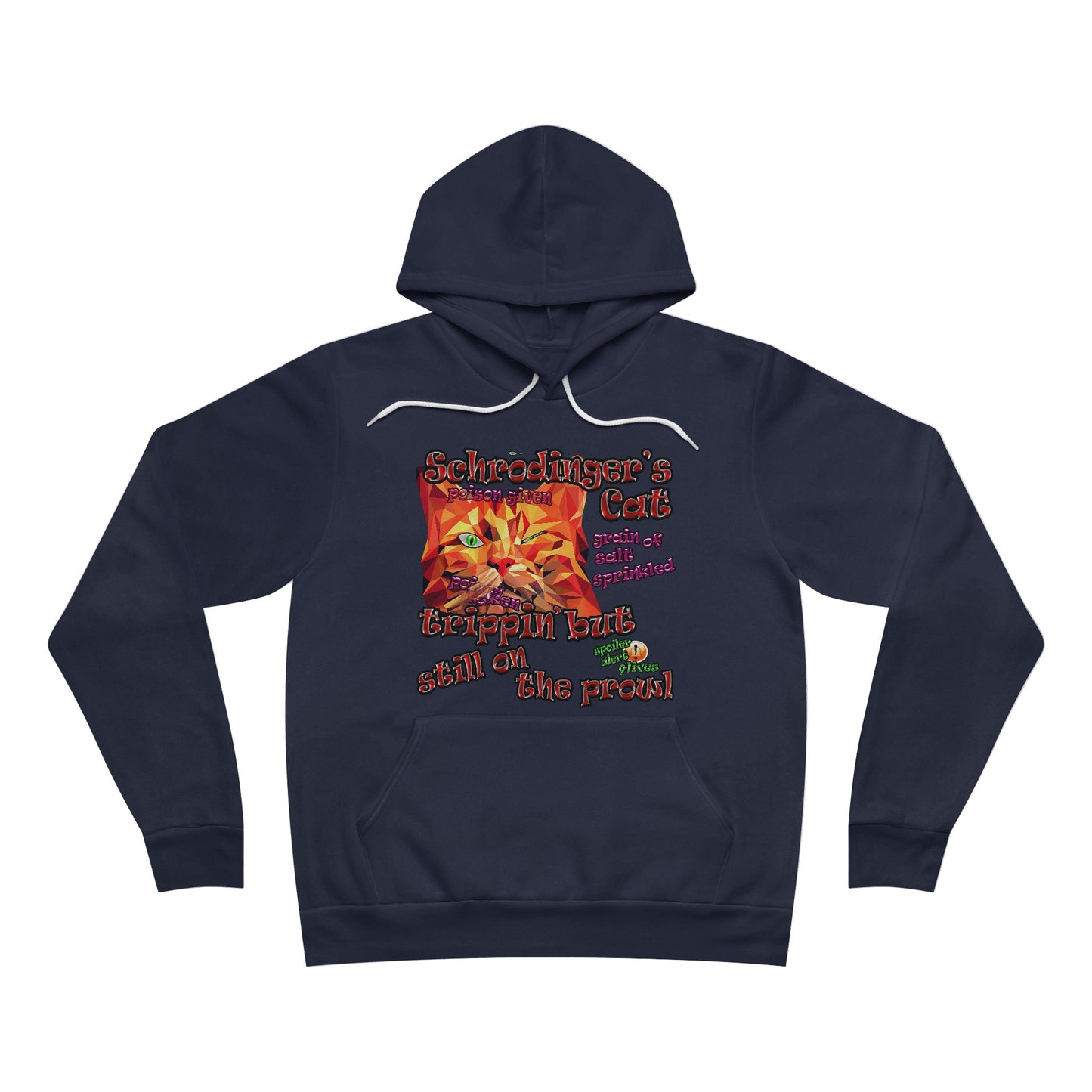 schrodinger's cat - Unisex Sponge Fleece Pullover Hoodie