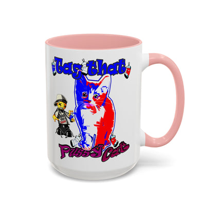 tag that - Accent Mug (white)