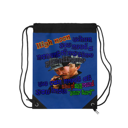 high noon - Drawstring Bag (dark blue)