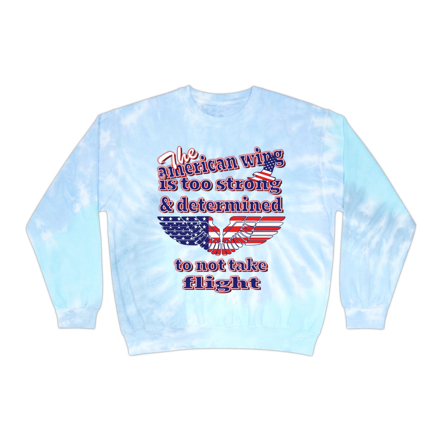 american wing - Unisex Tie-Dye Sweatshirt