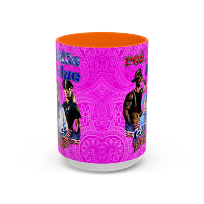 rw&b lives matter - Accent Mug (pink swirl)