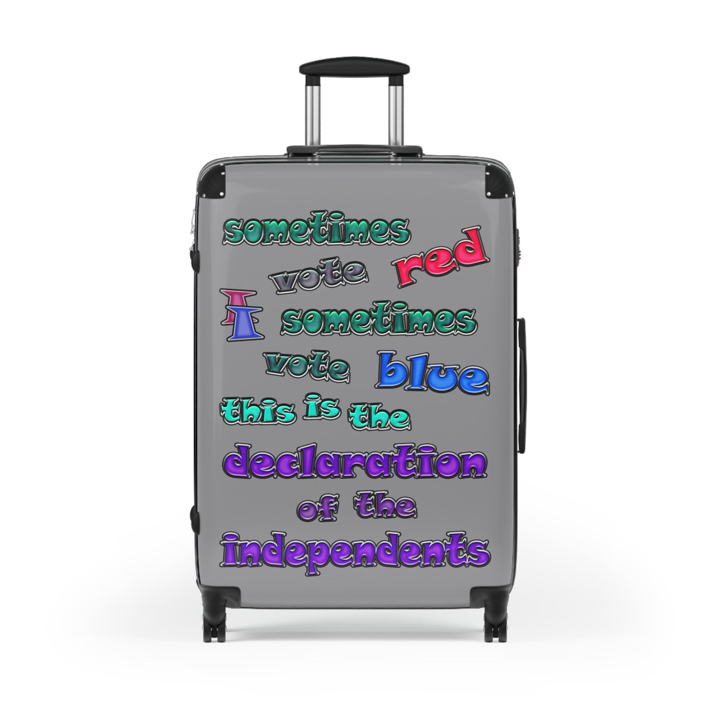 declaration of the independents - Suitcase (grey)