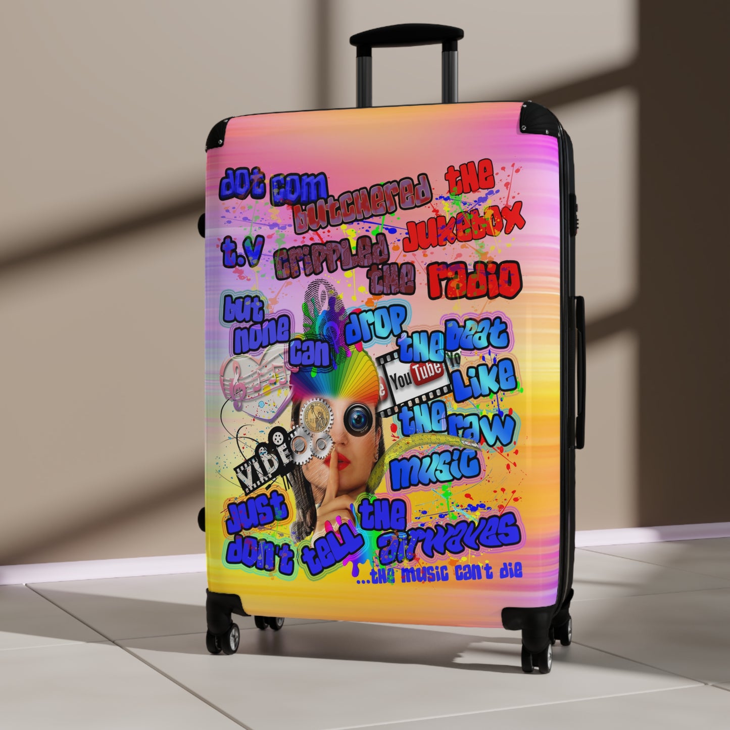 drop the beat - Suitcase (color blur)