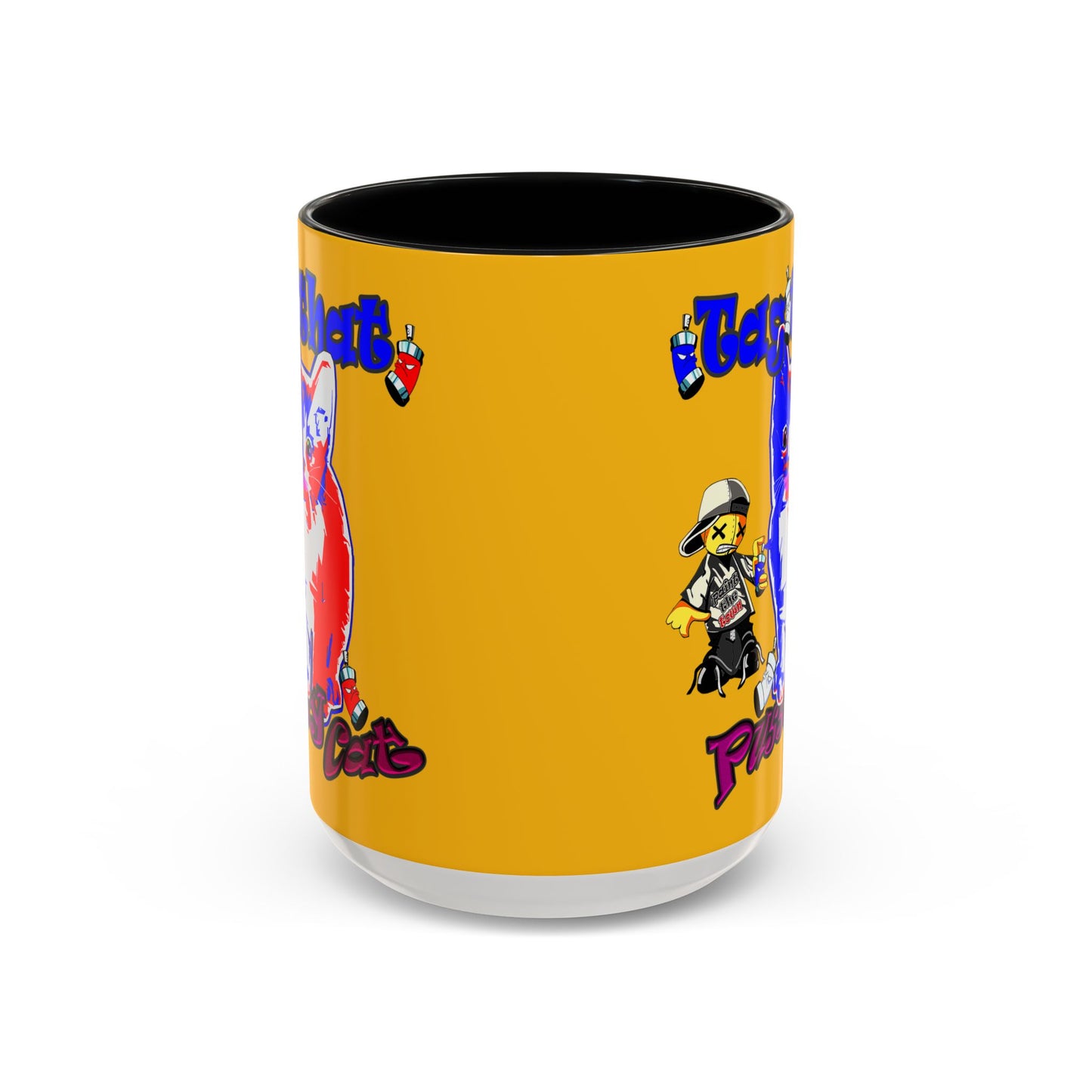 tag that - Accent Mug (yellow)