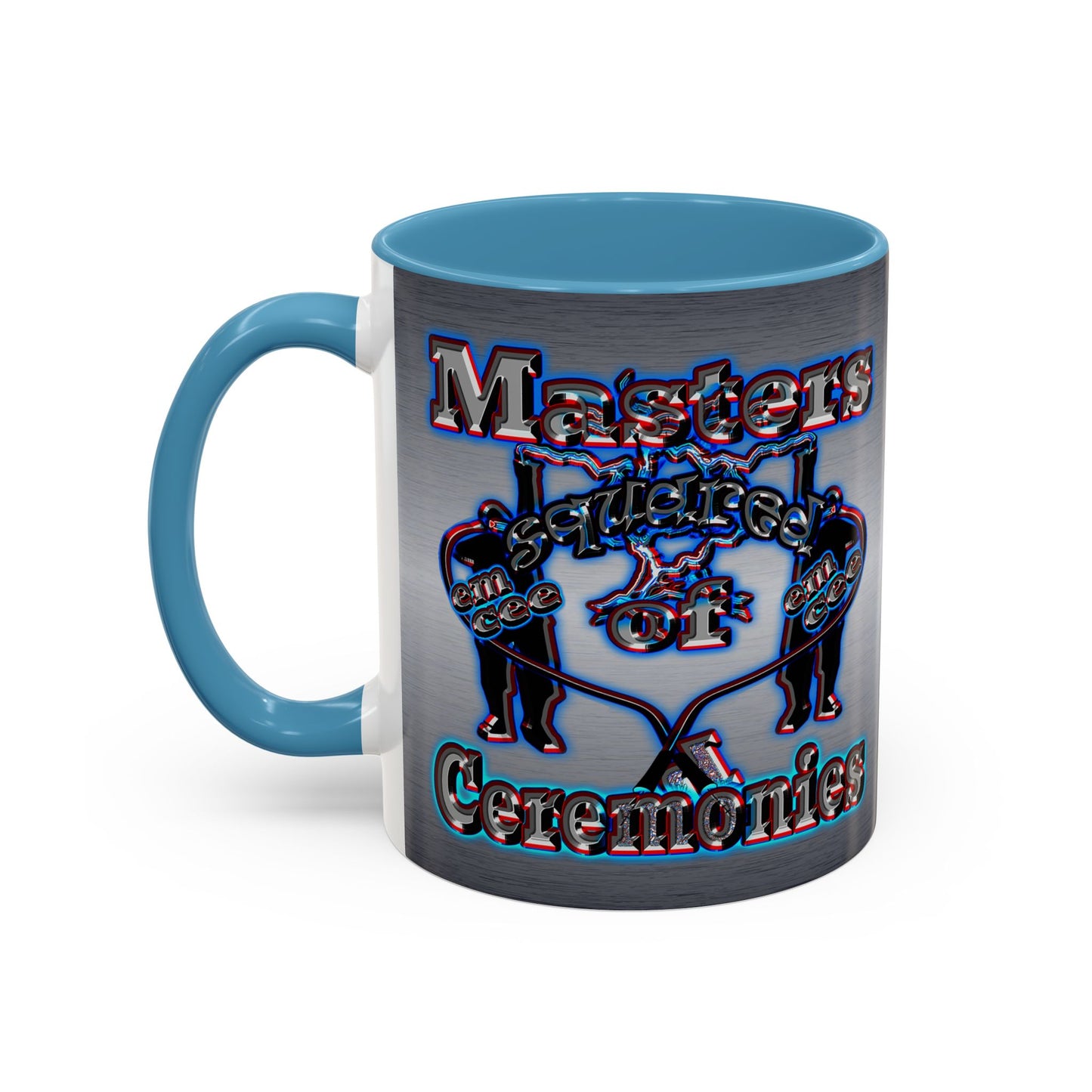 em cee squared - Accent Mug (brushed nickel)