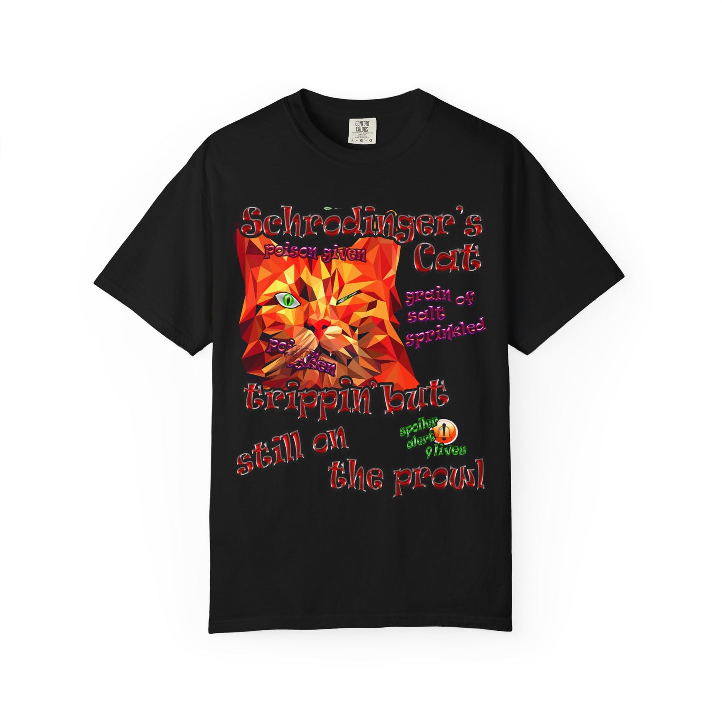 schrodinger's cat - Unisex Garment-Dyed T-shirt