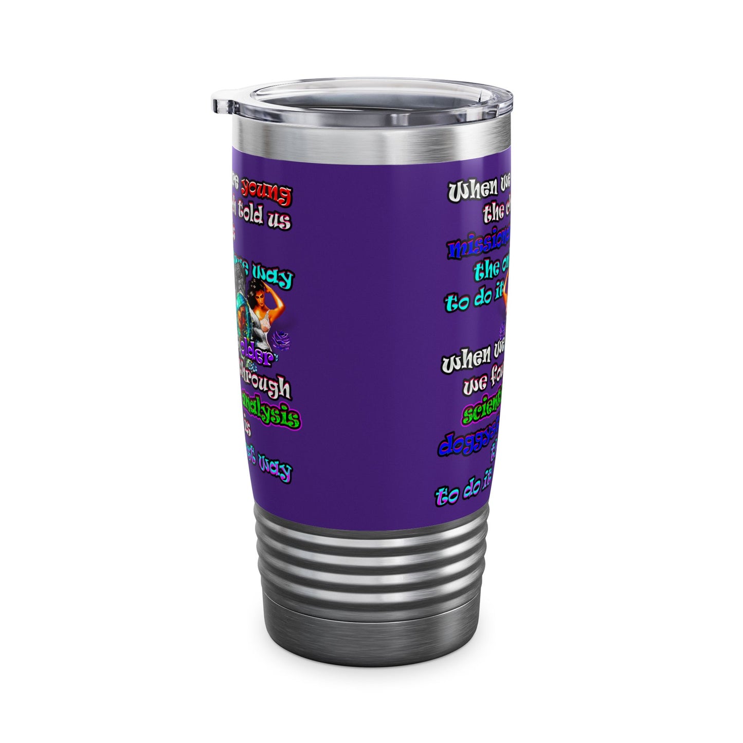 doggystyle - Ringneck Tumbler, 20oz (purple)