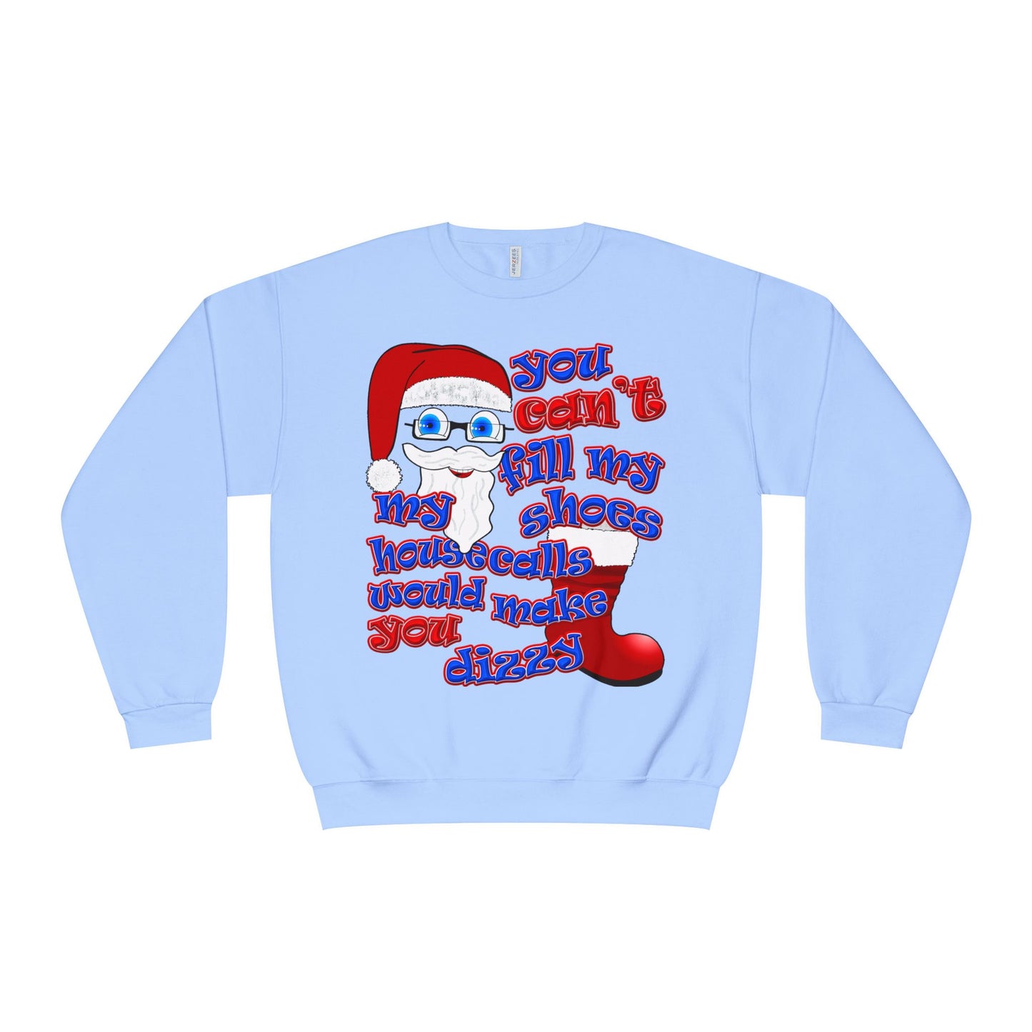 santa's shoes - Unisex NuBlend® Crewneck Sweatshirt