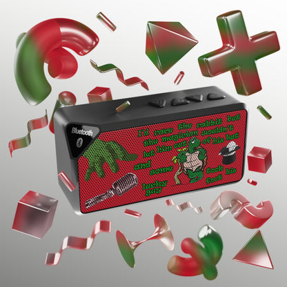 turtle race - Jabba Bluetooth Speaker (dark red)