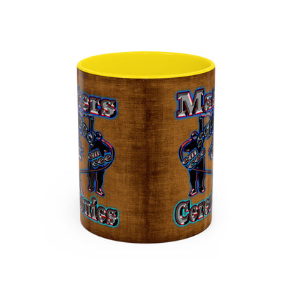 em cee squared - Accent Mug (brown papyrus)