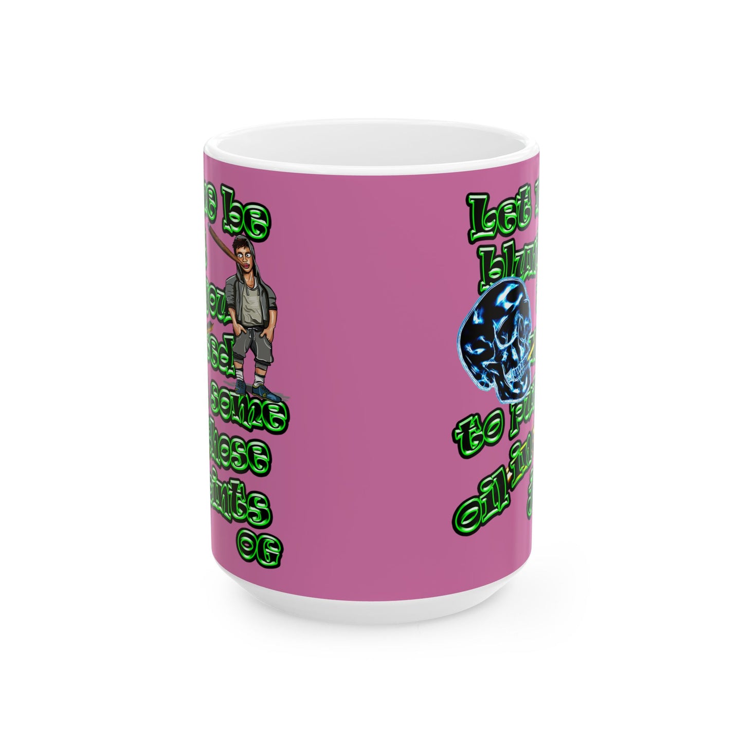 og - White Mug (light pink)